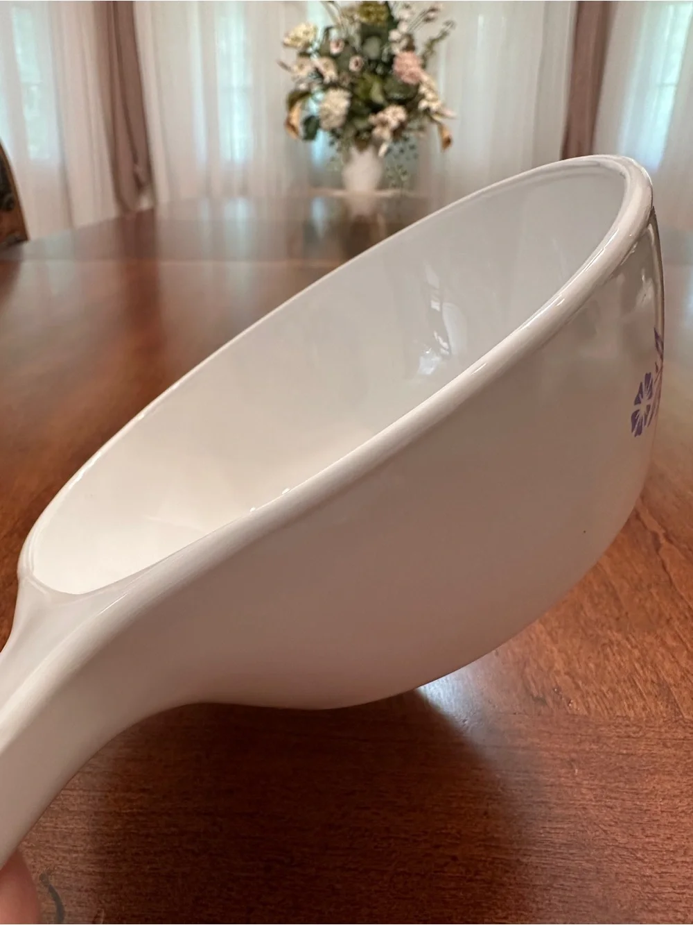 Vintage Corningware Blue Cornflower 1 Pint Saucepan with Original Lid